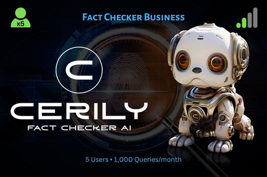 Cerily Fact Checker AI. Business . Preorder 1 year