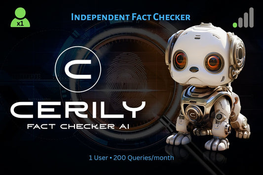 Cerily Fact Checker AI. Independent . Preorder 1 year